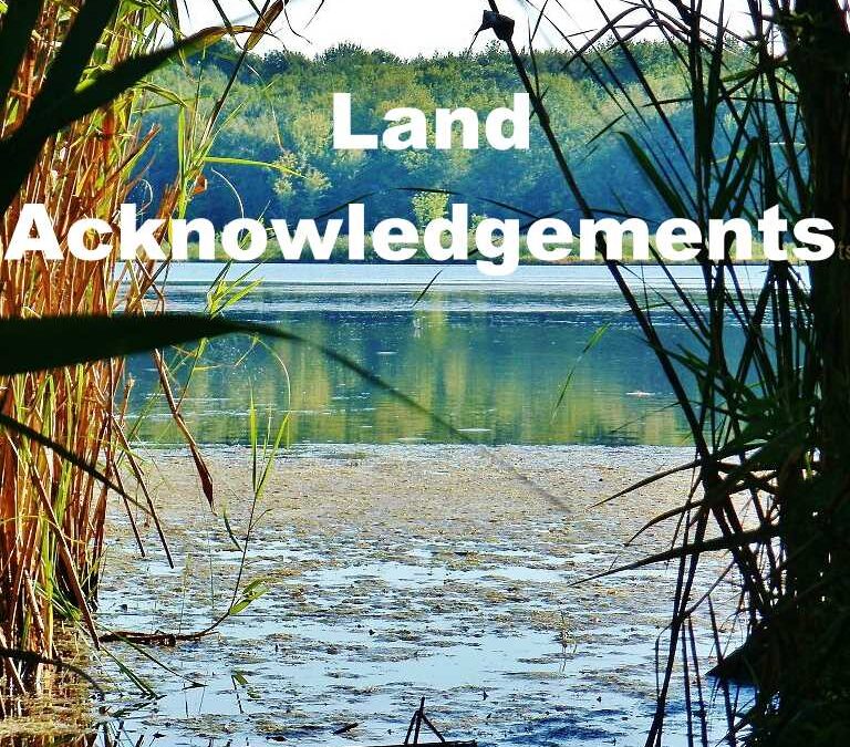 Land Acknowledgements Forum