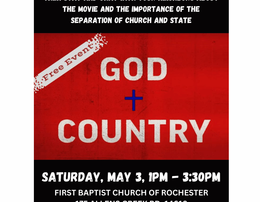 God & Country Movie Event
