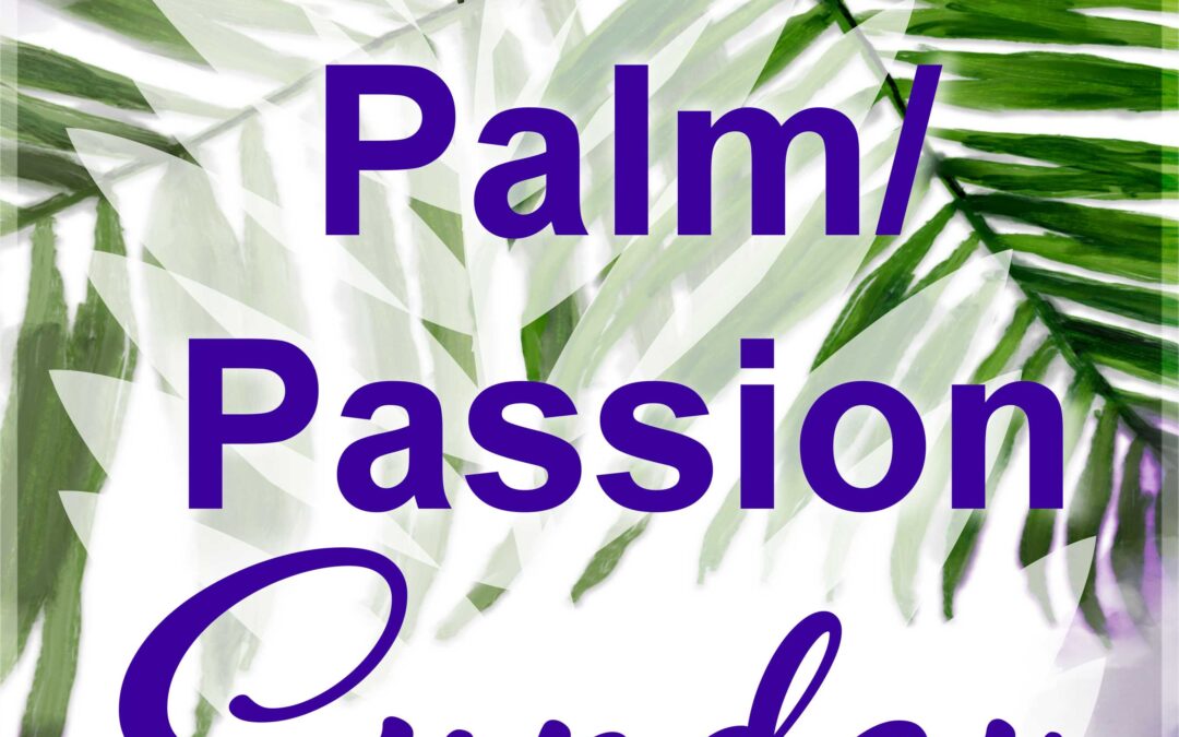 Worship Order-April 13, 2025 – Baptism, Procession of Palms, & Passion Narrative