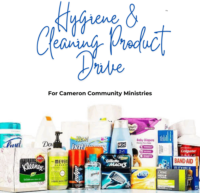 Hygiene and Cleaning Product Drive
